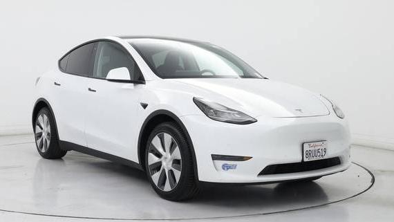 TESLA MODEL Y 2020 5YJYGDEE1LF032102 image